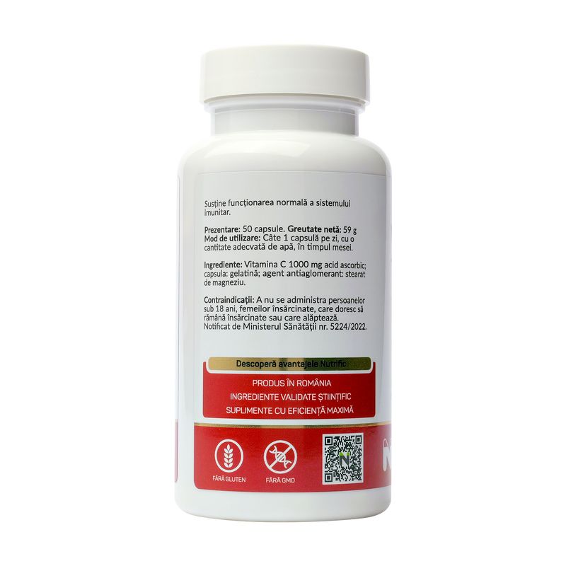 Vitamina C 1000mg 50 capsule XXL