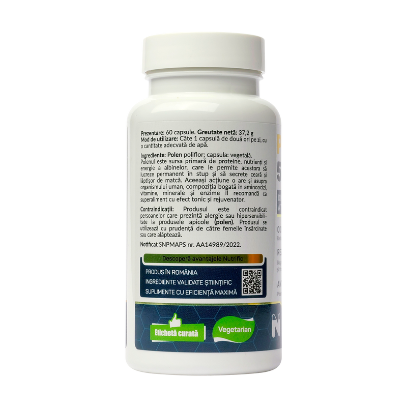 Polen 500mg 60 capsule vegetale