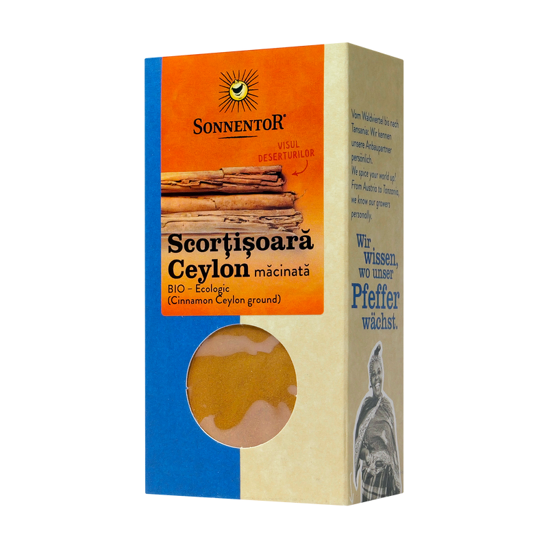 Scortisoara Ceylon macinata 40 g Sonnentor