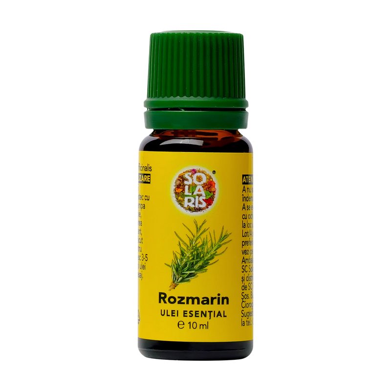 Pachet Tratament si Crestere Par SOLARIS, 3 produse: Ulei Esential de Rozmarin 10ml, Ulei de Ricin 100ml, Unt de Shea Pur 100ml, 100% Naturale pentru Regenerare si Stralucire