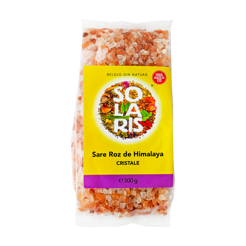 Sare roz de himalaya cristale 500 g