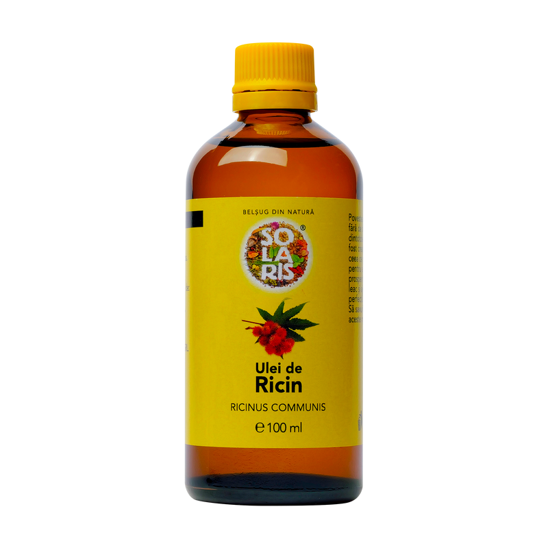 Pachet Tratament si Crestere Par SOLARIS, 3 produse: Ulei Esential de Rozmarin 10ml, Ulei de Ricin 100ml, Unt de Shea Pur 100ml, 100% Naturale pentru Regenerare si Stralucire