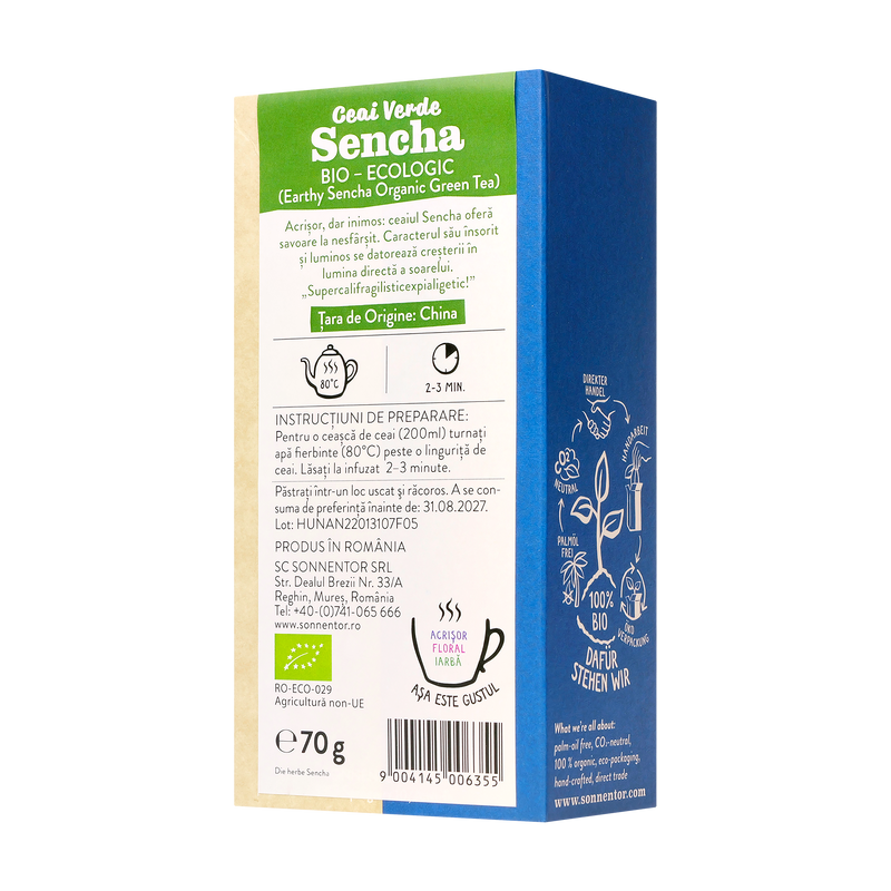 Ceai verde sencha 70 g