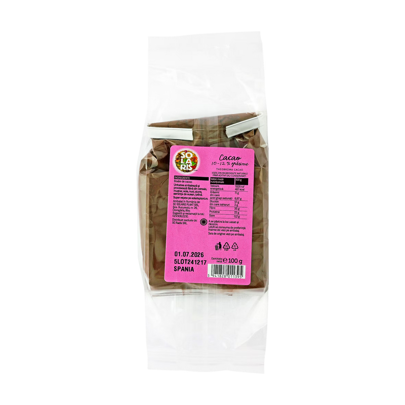 Cacao 10-12% grasime 100 g