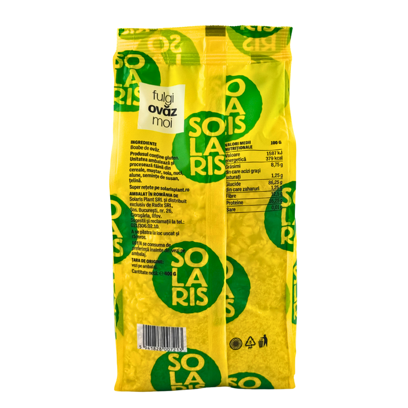 Fulgi de ovaz moi 400 g