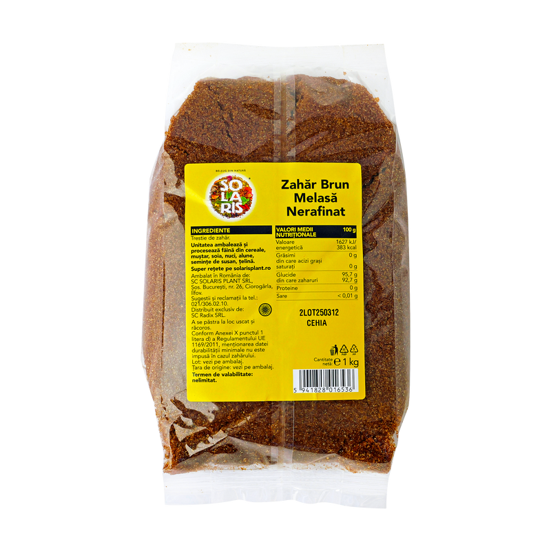 Zahar brun melasa nerafinat 1 kg