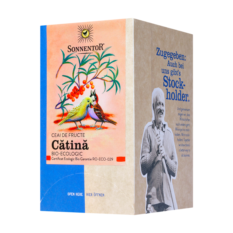 Ceai fructe catina 18 plicuri