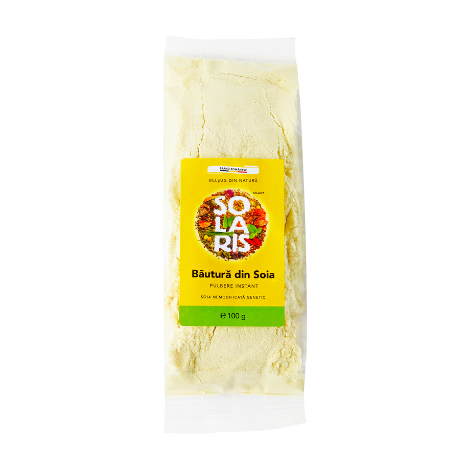 Pachet Micul Dejun Sanatos SOLARIS, 4 produse: Fulgi de Ovaz extra fini 400g, Amestec Fructe Deliciu Rosu 125g, Seminte de Susan 150g, Lapte de Soia Pulbere 100g, 100% Naturale