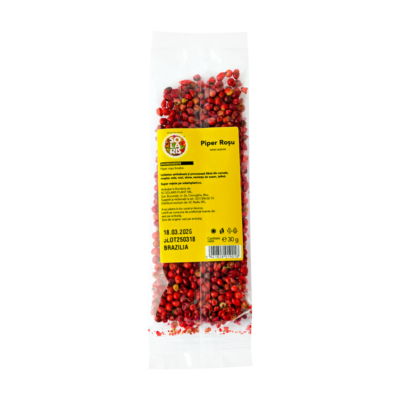 Piper boabe rosu 30 g