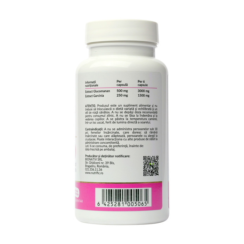 Reducerea senzatiei de foame 60 capsule vegetale