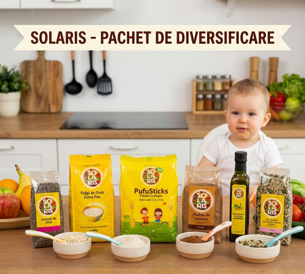 Pachet "Start Sănătos": Set Diversificare și Super-Alimente Solaris