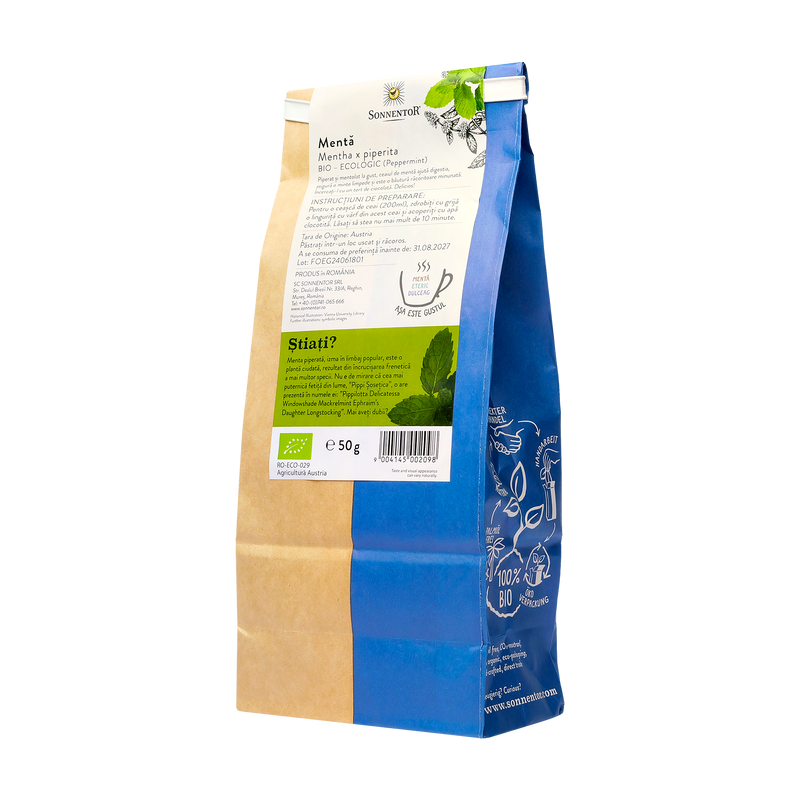 Ceai de Menta 50 g Sonnentor